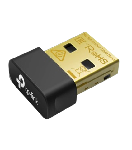 ADAPTADOR TP-LINK USB AC600 NANO WIFI ARCHER T2U