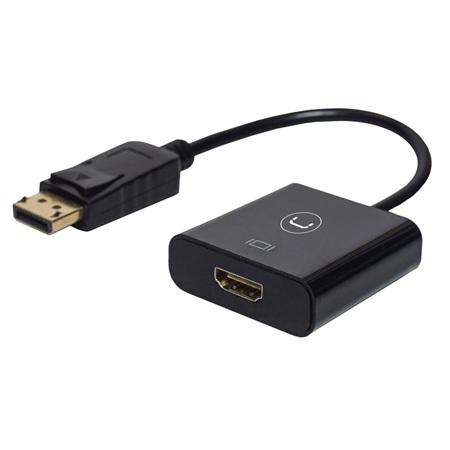 ADAPTADOR DISPLAY PORT A HDMI UNNO AD3004BK