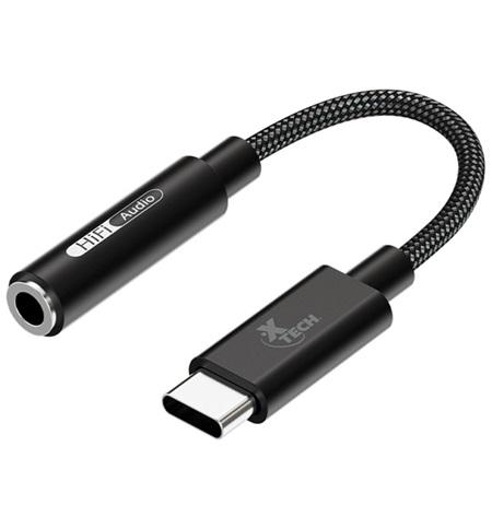 ADAPTADOR USB-C MACHO A 3.5MM HEMBRA XTECH XTC-509