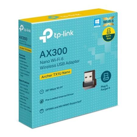 ADAPTADOR WIFI TP-LINK ARCHER AX300 TX1U NANO  