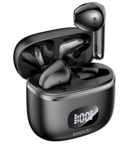 AUDIFONOS INALAMBRICOS TOOCKI TWS TTWS-V06A01 BLACK