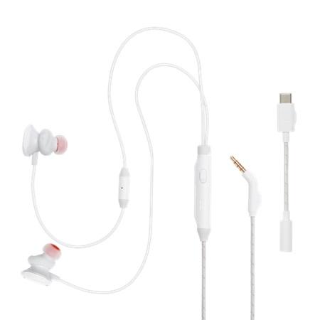 AUDIFONOS JBL QUANTUM 50 WHITE TIPO C JBLQTUM50CWHTAM