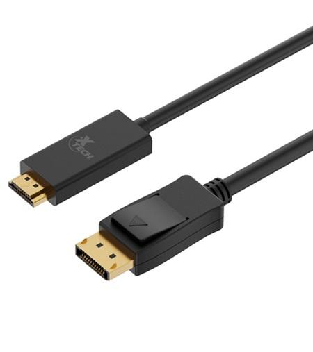 CABLE DISPLAY PORT A HDMI XTECH XTC-359B 3M M/M