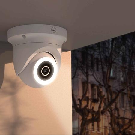 CAMARA INTELIGENTE PARA EXTERIORES WIFI UNNO CAM 5 3MP 360° CM1415WT 