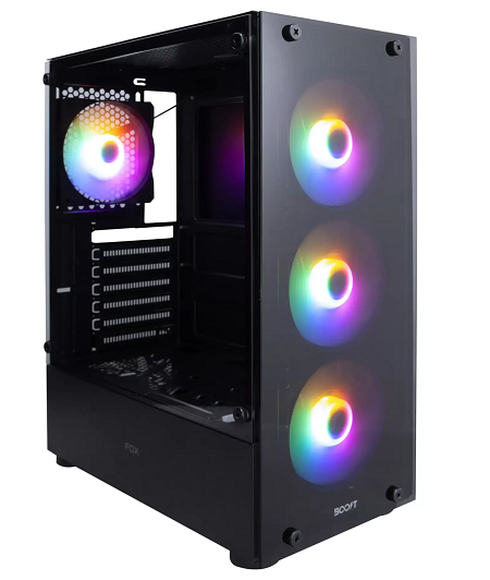 CASE GAMER INOVA GPCT4319 CON 4 RGB FAN