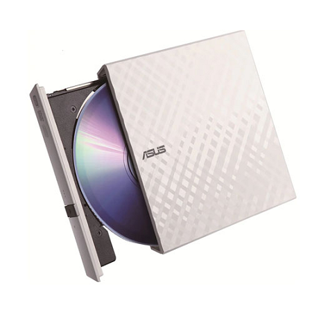 LECTOR EXTERNO DE DISCO ASUS / DVD±RW (±R DL) / SDRW-08D2S-U/ WHITE