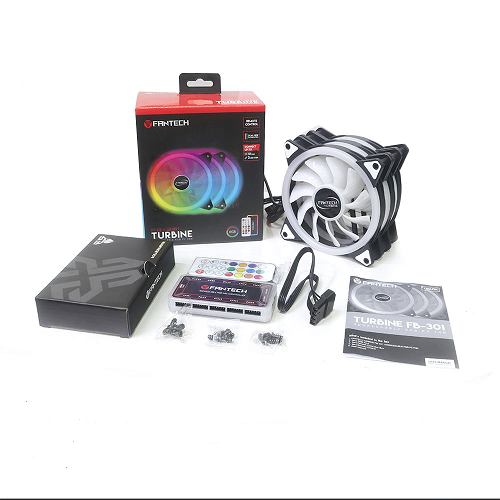 VENTILADOR PARA CASE RGB FANTECH FB-301 TURBINE