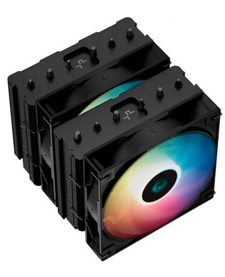DISIPADOR DEEPCOOL AG620 ARGB 120MM DOBLE AG620-BKANMN-G2 BLACK