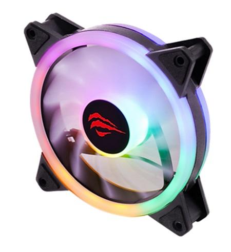 VENTILADOR HAVIT GAMENOTE F2089 RGB HVCF-F2089-BK