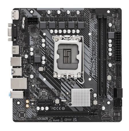 MOTHERBOARD ASROCK H610M-HDV DDR4 LGA1700 12.ª GEN 90-MXBHS0-A0UAYZ
