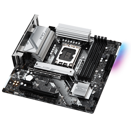 MOTHERBOARD ASROCK B760M INTEL LGA1700/ DDR5 DIMM/ 13ª Y 12ª GENERACION PCIe 4.0