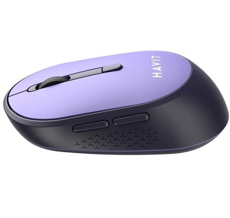 MOUSE INALAMBRICO HAVIT HVMS-MS78GT-GN PURPLE 