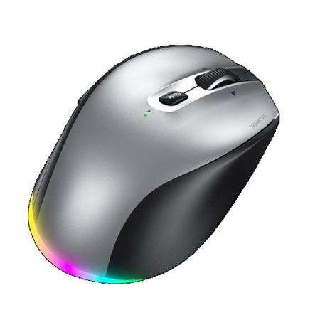 MOUSE INALAMBRICO MEETION BTM007 BT+2.4G GREY