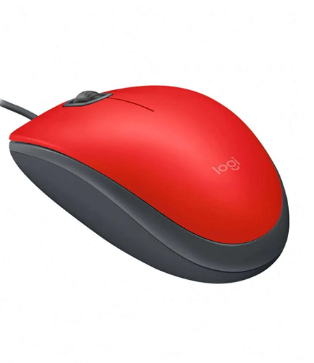 MOUSE LOGITECH M110 SILENT ROJO