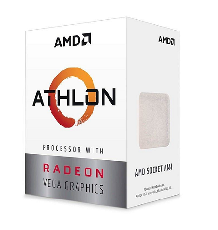 PROCESADOR AMD ATHLON 3000G 3RD 3.5GHZ 2N AM4 YD3000C6FHB