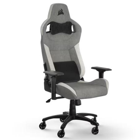 SILLA GAMER CORSAIR T3 RUSH GREY/WHITE CF-9010058-WW