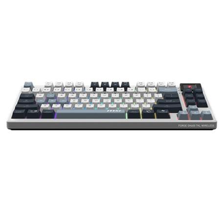 TECLADO MECANICO INALAMBRICO MSI FORGE GK600 BT-2.4 GHZ S11-43CEQ01-HH9