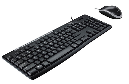 COMBO DE TECLADO Y MOUSE USB LOGITECH MK200 920-002716