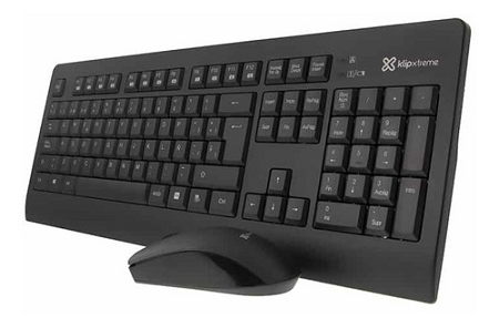 COMBO DE TECLADO Y MOUSE INALAMBRICO KLIP XTREME KCK-265S
