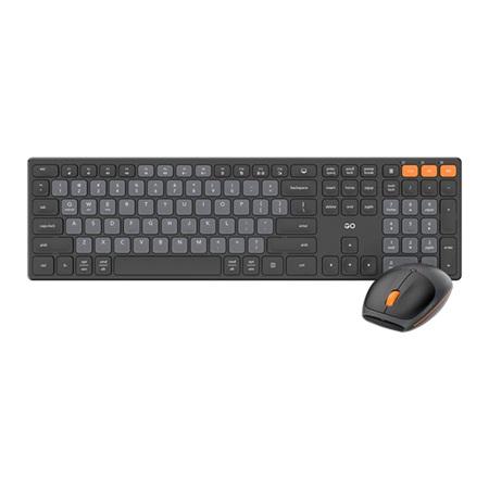 COMBO DE TECLADO Y MOUSE INALAMBRICO FANTECH WK895 GO POP BLACK/GREY