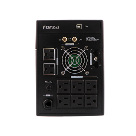 UPS FORZA FX-2200LCD 2200VA 1200W 8OUT 120V