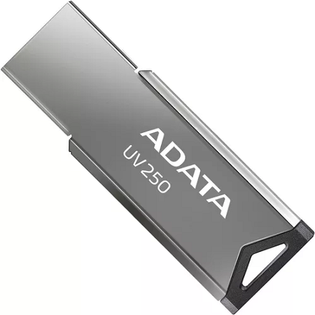 MEMORIA USB ADATA METALICA 64GB AUV250-64G-RBK