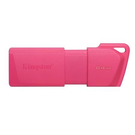 MEMORIA USB KINGSTON DATATRAVELER EXODIA M 64GB DTXM NEON PINK  KC-U2L64-7LN