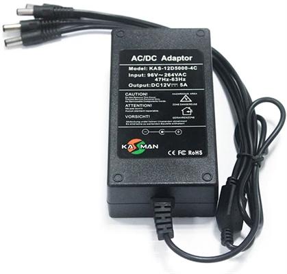 ADAPTADOR DE CORRIENTE FOLKSAFE KIT - 4-CHANNEL 12VDC 5A KAS-12D5000-4CH-A
