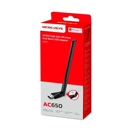 ADAPTADOR USB WIFI MERCUSYS DUAL BAND MU6H AC650