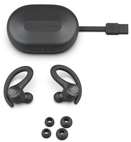 AUDIFONOS INALAMBRICOS JLAB GO AIR SPORT TW GRAPHITE EBGAIRSPRTRBLK124