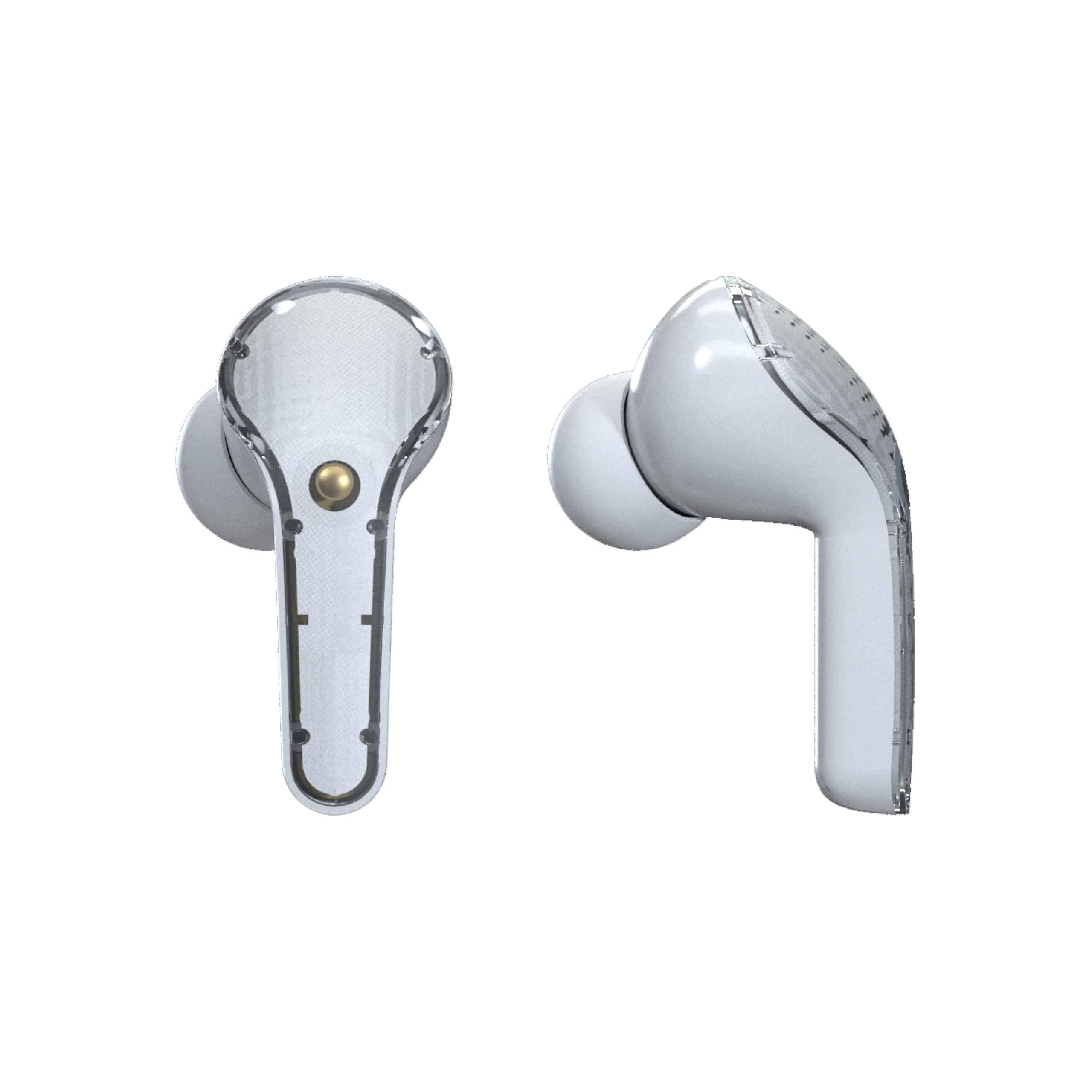 AUDIFONOS INALAMBRICOS UNNO TEKNO COLORS HS7508WT WHITE
