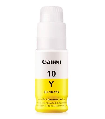 BOTELLA TINTA CANON GI-10 AMARILLO 70ML