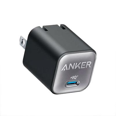 CARGADOR ANKER 511 TIPO C 20W BLACK