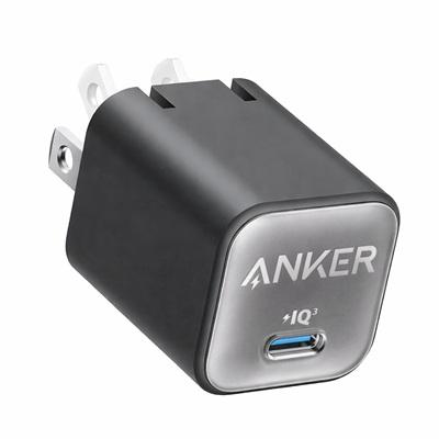 CARGADOR ANKER 511 TIPO C 30W BLACK