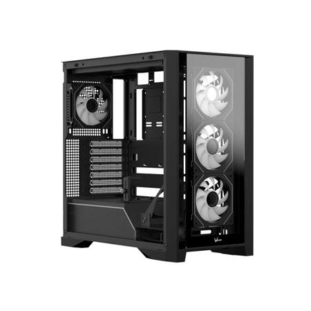 CASE ARGB FORMULA V LINE AIR POWER G8 FLOE CON 5 VENTILADORES BLACK