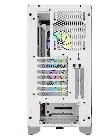 CASE GAMER CORSAIR ICUE 4000X RGB WHITE CC-9011205