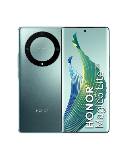 CELULAR HONOR MAGIC5 LITE  /8GB MEMORIA/ 256GB ALMACENAMIENTO/ 5GB/ GREEN 