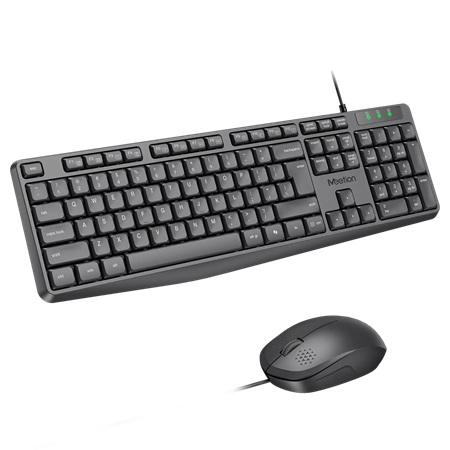 COMO DE TECLADO Y MOUSE MEETION USB C235 