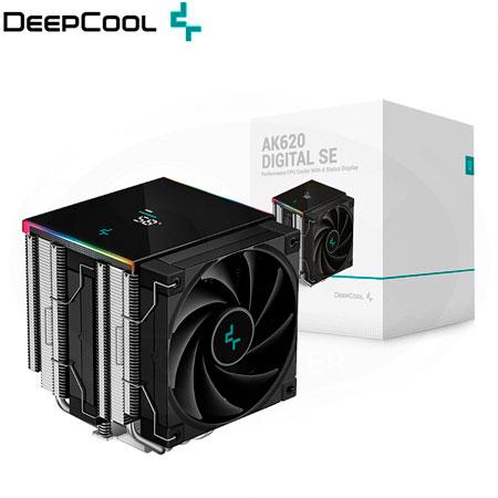 DISIPADOR DEEPCOOL AK620 DIGITAL SE BLACK R-AK620-BKADMN-GJD