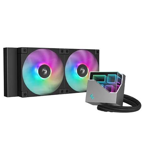 ENFRIAMIENTO LIQUIDO DEEPCOOL LT240 ARGB 240MM R-LT240-BKAMNC-G-1 BLACK