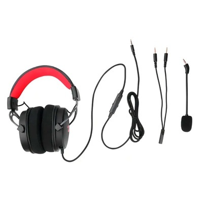 HEADSET 3.5 GAMING REDRAGON CRAGBLADE H541 BLACK