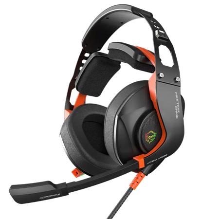 HEADSET GAMING MEETION USB HP099 BLACK