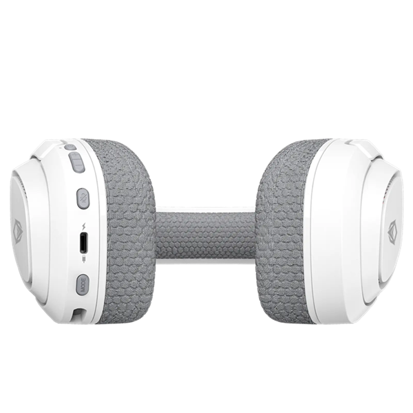 HEADSET INALAMBRICO MEETION BTH012 TRIMODE 2.4GHZ+BT+USB WHITE