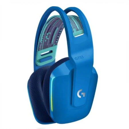 HEADSET INALAMBRICOS GAMING LOGITECH G733 BLUE LIGHTSPEED 981-000942 (1208205) (AURICULAR) 