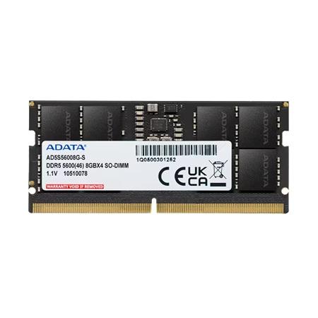 MEMORIA RAM ADATA 16GB DDR5 5600HZ SODIMM AD5S560016G-S 