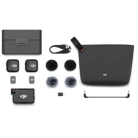 MICROFONO INALAMBRICO DJI MIC MINI 2TX+1RX+CHARGING CASE CP.RN.00000433.01