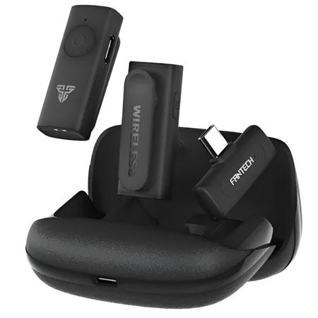 MICROFONO INALAMBRICO FANTECH LEVIOSA AIR WMV21C TIPO C BLACK