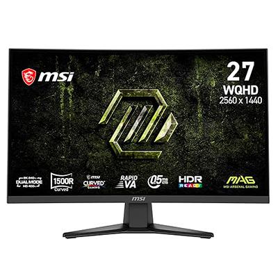 MONITOR GAMING MSI MAG 27" 275CQDF X24 CURVA WQHD 240HZ