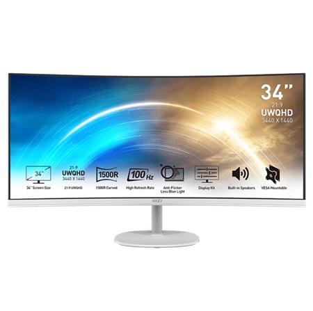 MONITOR MSI PRO 34" MP341CQW CURVO 120HZ  3440X1440