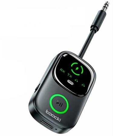 RECEPTOR DE AUDIO BLUETOOTH TOOCKI BT05 BLUETOOTH 5.4 BLACK 40180001 